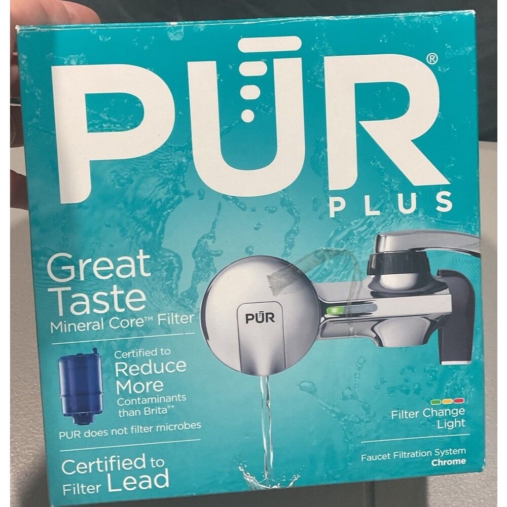 PUR Plus Faucet Filtration System Chrome Finish